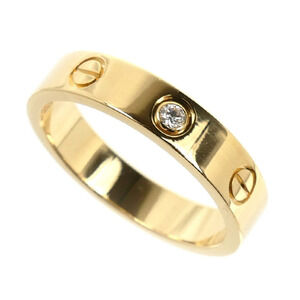 CARTIER Authentic 18k Gold Diamond Love Ring